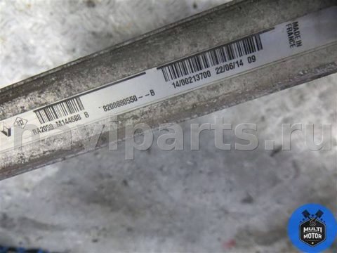 Радиатор основной Renault Duster, 2014 г., OEM 8200880550, арт. 00095548, фото 3