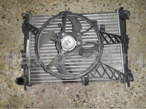 Радиатор основной Renault Clio, 2007 г., OEM 8200748438, арт. 0017416, фото 2