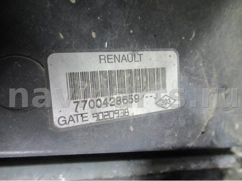 Радиатор основной Renault Kangoo, 2002 г., арт. 0052189, фото 2