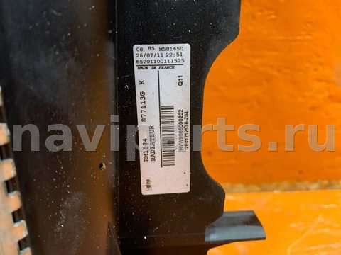 Радиатор основной Mercedes Sprinter, 2011 г., OEM 9065000202, арт. 01019061v1, фото 5