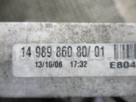 Радиатор основной Peugeot 807, 2006 г., OEM 1498986080, арт. 0130326, фото 2
