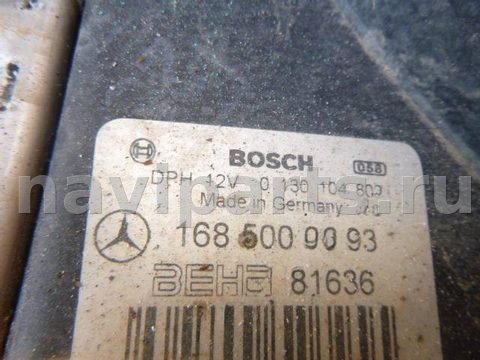 Радиатор основной Mercedes A W168, 2001 г., OEM 1685001802, арт. 0141075, фото 2