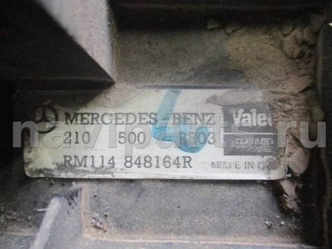 Радиатор основной Mercedes E W210, 1998 г., OEM 2105002803, арт. 0144022, фото 3