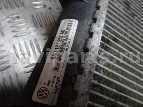 Радиатор основной Volkswagen Polo, 2001 г., OEM 6Х0820411, арт. 0184619, фото 7