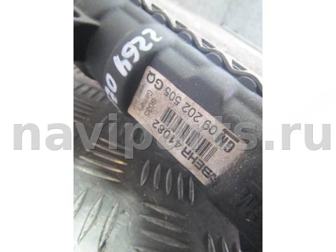 Радиатор основной Opel Zafira, 2003 г., OEM 09202505, арт. 0191400, фото 4