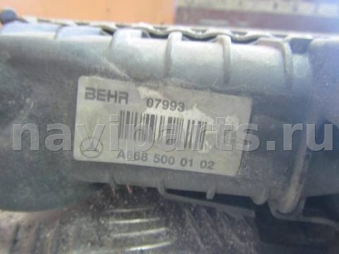 Радиатор основной Mercedes Vario, 2002 г., OEM a6685000102, арт. 0194666, фото 3