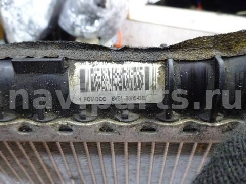 Радиатор основной Ford Fiesta, 2011 г., OEM 8v518005be, арт. 0199721, фото 3