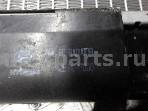 Радиатор основной Hyundai Matrix, 2004 г., OEM 2531017000, арт. 0227237, фото 3