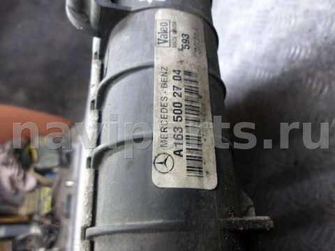 Радиатор основной Mercedes ML W163, 1999 г., арт. 0227867, фото 2
