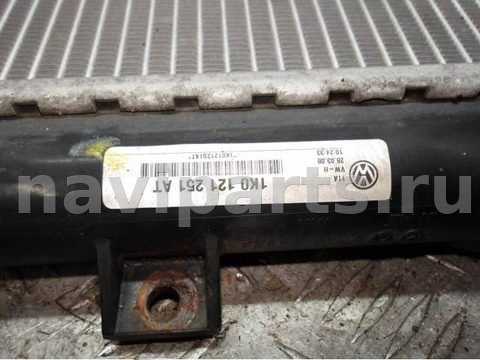 Радиатор основной Volkswagen Golf, 2008 г., OEM 1k0121251at, арт. 0228077, фото 3