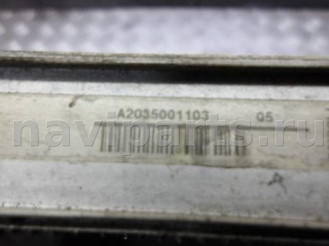 Радиатор основной Mercedes C W203, 2003 г., OEM a2035001103, арт. 0230219, фото 2