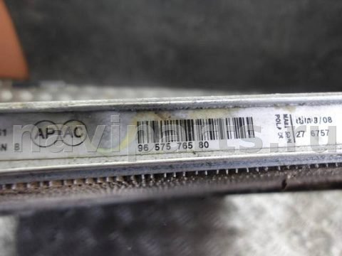 Радиатор основной Citroen C4, 2008 г., OEM 9657576580, арт. 0255913, фото 2