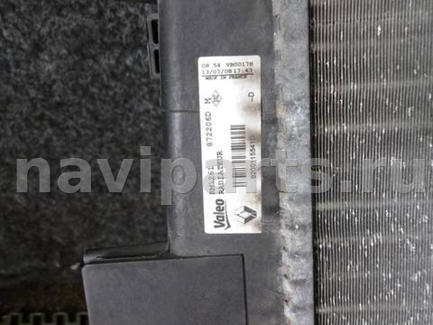 Радиатор основной Renault Scenic, 2008 г., OEM 8200884679, арт. 0259725, фото 6