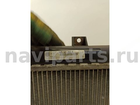 Радиатор основной Skoda Octavia, 2005 г., OEM 1K0121253H, арт. 1FE299-4, фото 3
