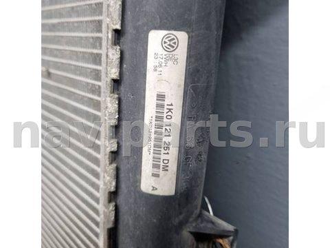 Радиатор основной Audi TT, 2011 г., OEM 1K0121251DM, арт. B92800622_3, фото 4