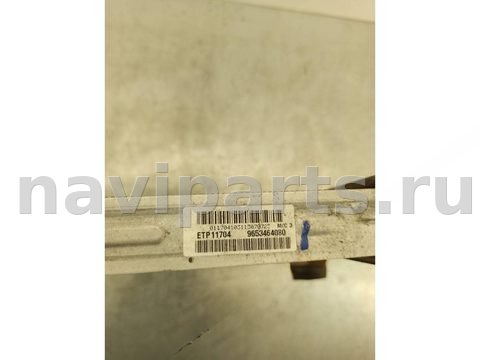 Радиатор основной Citroen C5, 2007 г., OEM 9653464080, арт. FE979-10, фото 4