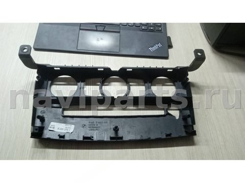 Рамка блока управления печки/климат-контроля BMW 5 E60/E61, 2003 г., арт. 101738286, фото 2