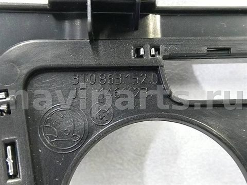 Рамка блока управления печки/климат-контроля Skoda Superb, 2008 г., арт. 23424, фото 6