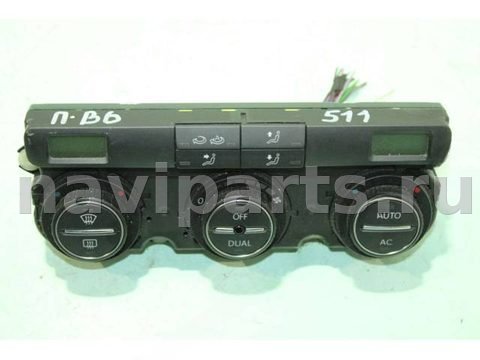 Рамка блока управления печки/климат-контроля Volkswagen Passat B6, 2009 г., арт. 512021