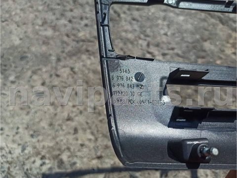 Рамка блока управления печки/климат-контроля BMW 3 E90/E91/E92/E93, 2007 г., арт. 81-1-6, фото 3