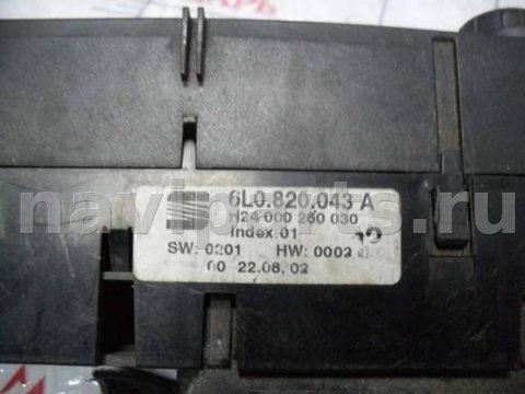 Рамка блока управления печки/климат-контроля Seat Ibiza, 2002 г., арт. BE120027, фото 3