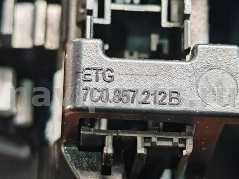 Рамка блока управления печки/климат-контроля Volkswagen Crafter, 2021 г., арт. D15755, фото 3