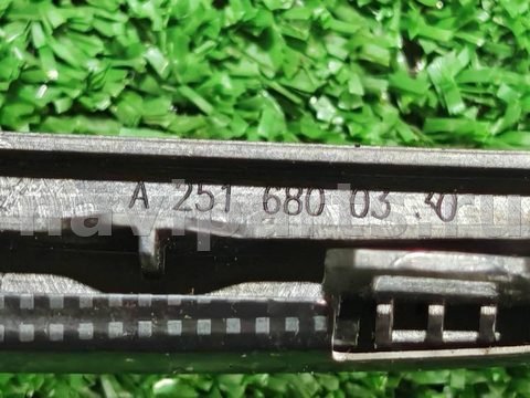 Рамка блока управления печки/климат-контроля Mercedes R, 2008 г., арт. D17147, фото 3