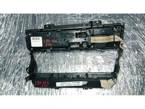 Рамка блока управления печки/климат-контроля BMW X5 E70, 2007 г., арт. L89-110-1, фото 2