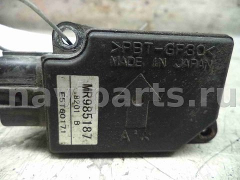 Расходомер воздуха (ДМРВ) Mitsubishi Outlander, 2008 г., OEM MR985187, арт. 00046668