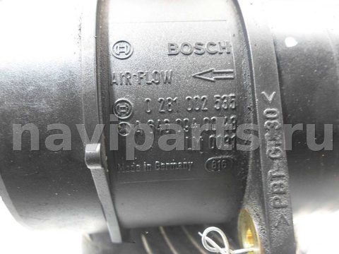 Расходомер воздуха (ДМРВ) Mercedes C W203, 2002 г., OEM 6460940048, арт. 00112261, фото 5