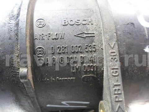 Расходомер воздуха (ДМРВ) Mercedes C W204, 2008 г., OEM 6460940048, арт. 00114376, фото 2