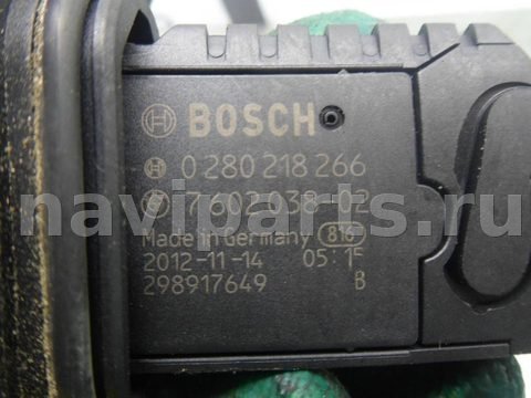 Расходомер воздуха (ДМРВ) BMW 5 F10/F11/GT F07, 2013 г., OEM 7602038, арт. 00174891, фото 3