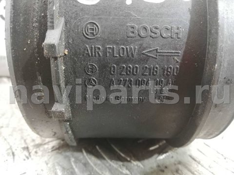 Расходомер воздуха (ДМРВ) Mercedes S W221, 2007 г., OEM 2730940948, арт. 00203420, фото 3