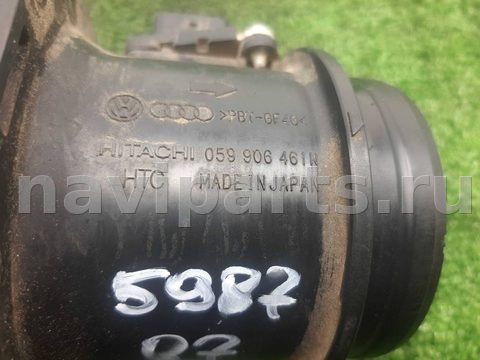 Расходомер воздуха (ДМРВ) Audi Q7, 2014 г., OEM 059906461N, арт. 00250530, фото 2