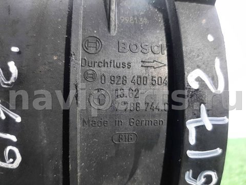 Расходомер воздуха (ДМРВ) BMW 5 E60/E61, 2005 г., OEM 7788744, арт. 00279228, фото 2