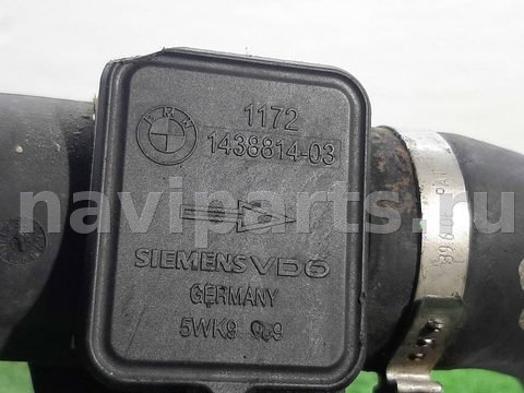 Расходомер воздуха (ДМРВ) BMW 5 E60/E61, 2006 г., OEM 1438814, арт. 00292259, фото 3