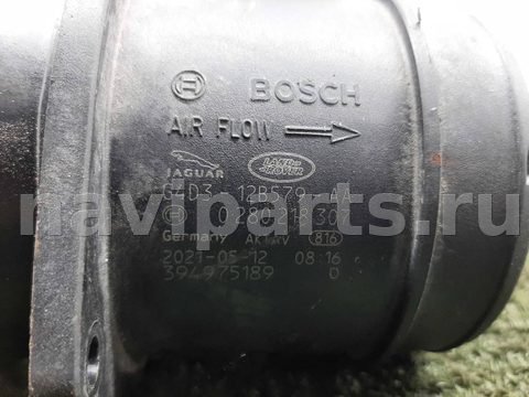 Расходомер воздуха (ДМРВ) Land-Rover Range Rover, 2021 г., OEM G4D312B579AA, арт. 00292328, фото 3