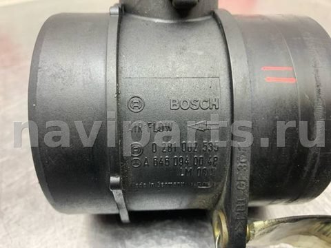 Расходомер воздуха (ДМРВ) Mercedes C W203, 2006 г., OEM A6460940048, арт. 14047, фото 3