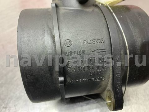 Расходомер воздуха (ДМРВ) Mercedes E W211, 2004 г., OEM A6460940048, арт. 19514, фото 3