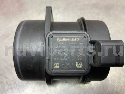 Расходомер воздуха (ДМРВ) Mercedes E W212, 2014 г., OEM A6510900248, арт. 61192, фото 3