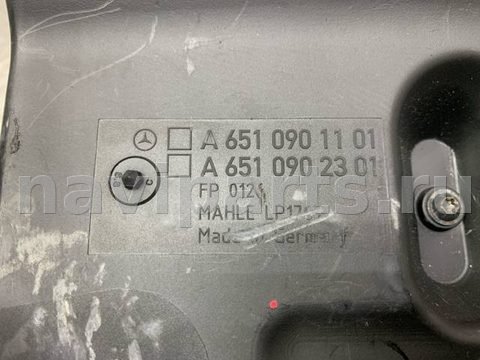 Расходомер воздуха (ДМРВ) Mercedes E W212, 2014 г., OEM A6510900148, арт. 71561, фото 10