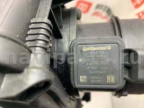 Расходомер воздуха (ДМРВ) Mercedes E W212, 2014 г., OEM A6510900148, арт. 71561, фото 9