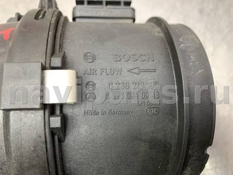 Расходомер воздуха (ДМРВ) Mercedes C W204, 2009 г., OEM A2730940948, арт. 87660, фото 4