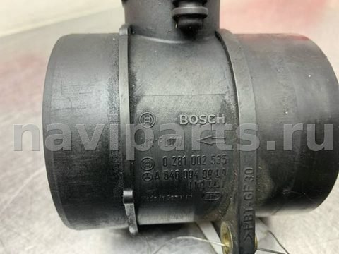 Расходомер воздуха (ДМРВ) Mercedes C W204, 2008 г., OEM A6460940048, арт. 9480, фото 3