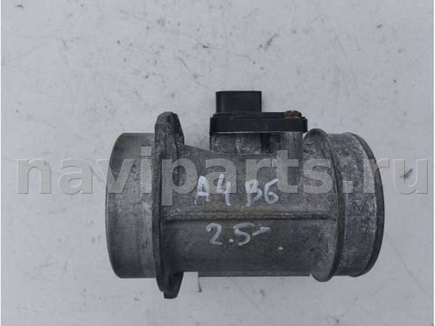 Расходомер воздуха (ДМРВ) Audi A4 B6, 2003 г., OEM 059906461D, арт. GD-45781539
