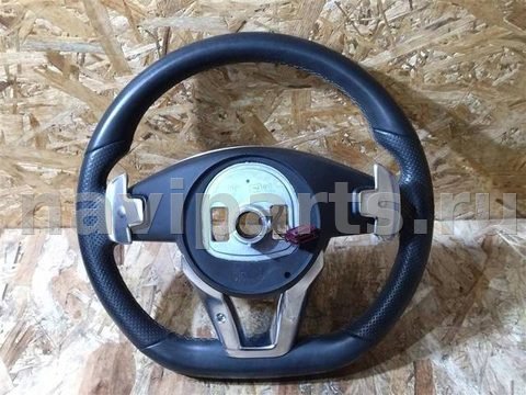 Руль Mercedes SL R231, 2017 г., OEM A0004607104, арт. 26667, фото 2