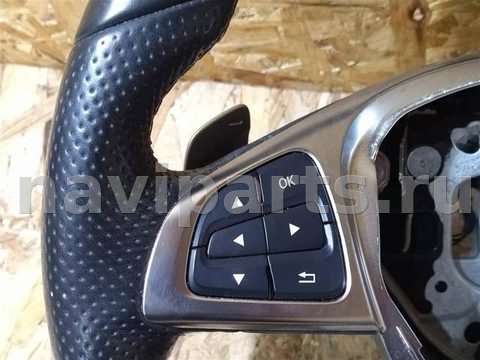 Руль Mercedes SL R231, 2017 г., OEM A0004607104, арт. 26667, фото 4
