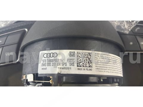 Руль Audi A4, 2018 г., OEM 8W0419091FT, арт. 37357_1, фото 4