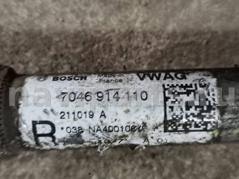 Рулевой карданчик Volkswagen Crafter, 2019 г., OEM 7046914110, арт. 92176668, фото 2