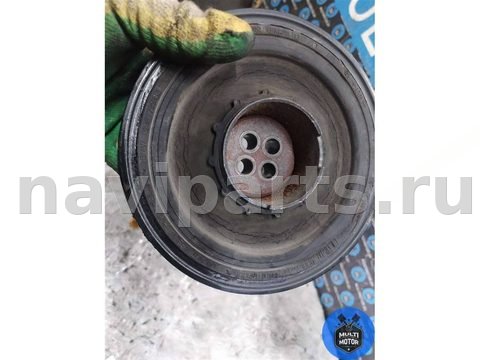 Шкив коленвала BMW X3 E83, 2009 г., OEM 7799153, арт. 00109323, фото 3